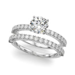 14kt White Gold 1/4 ct tw SI1-SI2, G-H Diamond Engagement Ring - Style 