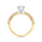 14kt White Gold 1/4 ct tw SI1-SI2, G-H Diamond Engagement Ring - Style 