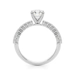 14kt White Gold 1/4 ct tw SI1-SI2, G-H Diamond Engagement Ring - Style 