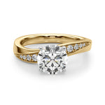 14kt White Gold 1/5 ct tw SI1-G Engagement Ring - Style 