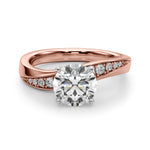 14kt White Gold 1/5 ct tw SI1-G Engagement Ring - Style 