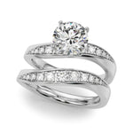 14kt White Gold 1/5 ct tw SI1-G Engagement Ring - Style 