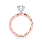 14kt White Gold 1/5 ct tw SI1-G Engagement Ring - Style 