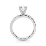 14kt White Gold 1/5 ct tw SI1-G Engagement Ring - Style 