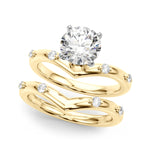 Exquisite Chevron Diamond Engagement Ring - A Timeless Symbol of Love