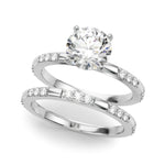 14kt Yellow Gold Engagement Ring with 1/5 ct tw SI1-SI2, G-H Diamonds - Timeless Elegance