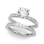 Elegant 14k Yellow Gold Engagement Ring - 3/8 ct tw SI1-SI2 G-H Diamonds