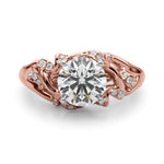 14kt Yellow Gold Ring Setting - STYLE 