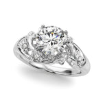 14kt Yellow Gold Ring Setting - STYLE 