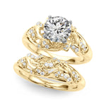 14kt Yellow Gold Ring Setting - STYLE 