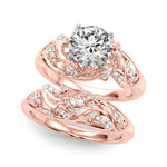 14kt Yellow Gold Ring Setting - STYLE 