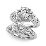 14kt Yellow Gold Ring Setting - STYLE 