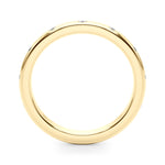 Elegant 14kt Yellow Gold 1/8 CTW Diamond Band Ring - Style 