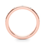 Elegant 14kt Yellow Gold 1/8 CTW Diamond Band Ring - Style 