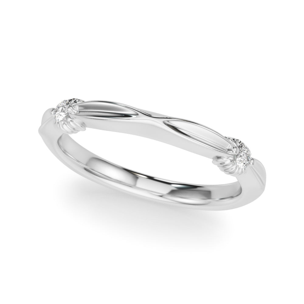 INFINITY DIA WEDDING BAND