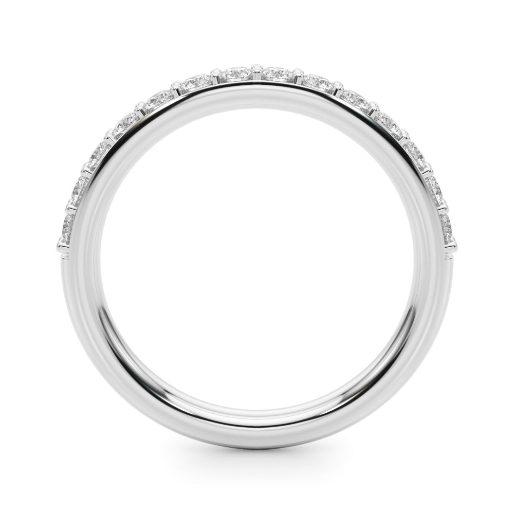 Elegant 14kt White Gold 3/8 ct tw Diamond Wedding Band (SI1-SI2, G-H)