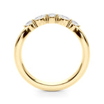 14kt Yellow Gold 1/3 CTW Wedding Band Ring SI1-SI2, G-H
