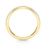 Elegant 14kt White Gold Wedding Band - 1/3 ct tw SI1-SI2, G-H Diamonds