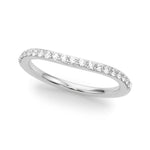 Elegant 14kt White Gold 1/3 Carat TW SI1-SI2 G-H Diamond Wedding Band