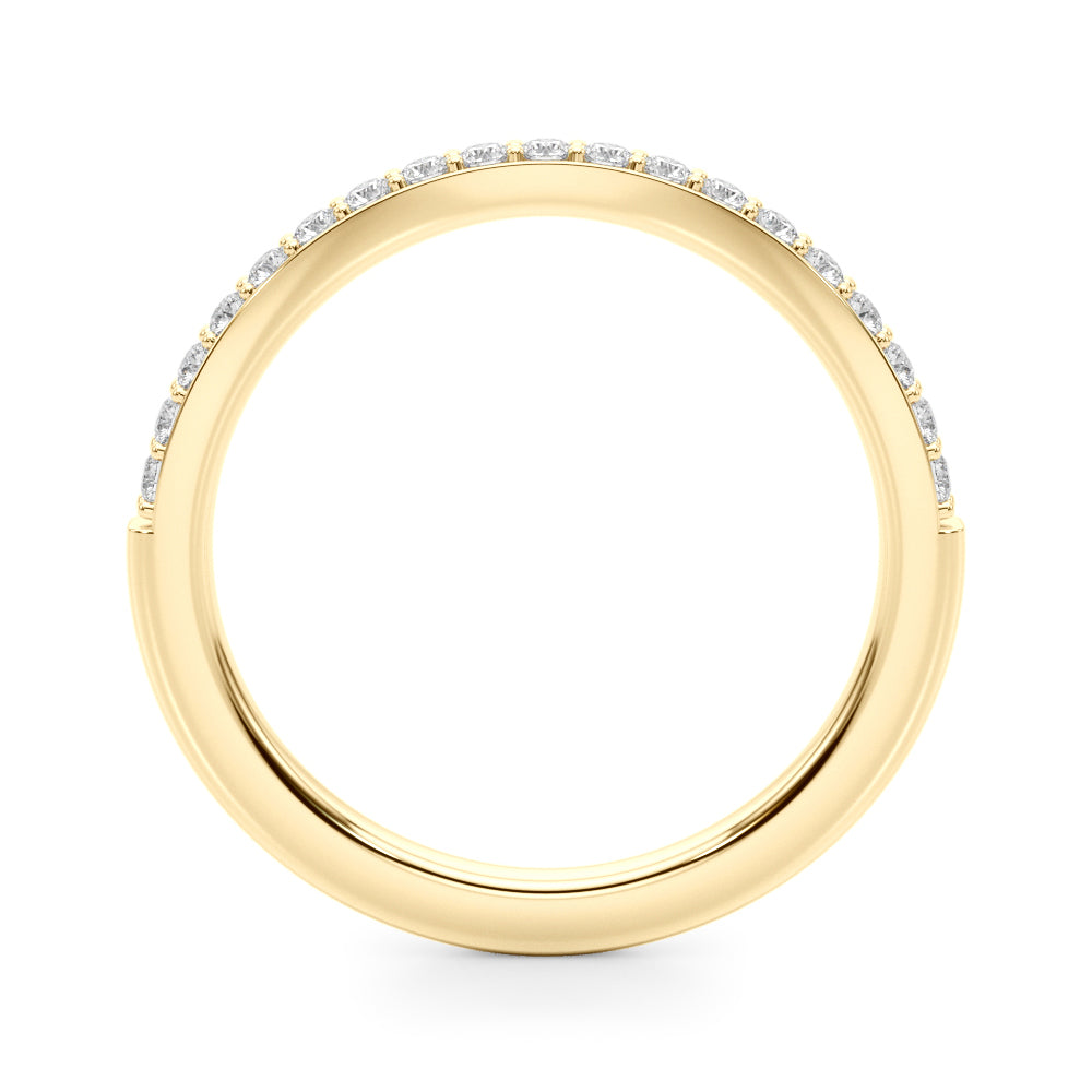 Elegant 14kt White Gold 1/3 Carat TW SI1-SI2 G-H Diamond Wedding Band