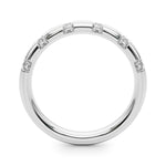 1/5 CT TW Diamond Wedding Band in 14kt Yellow Gold - Adjustable & Customizable