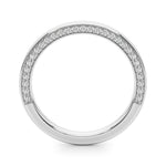 Elegant 14kt Yellow Gold Wedding Band with 1/3 ct TW Diamond Accents