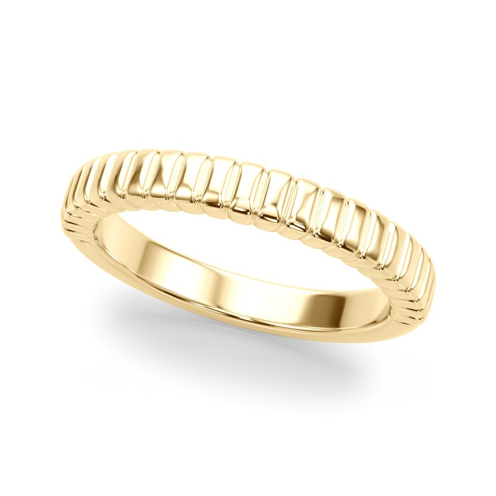 14kt Yellow Gold Wedding Band - Polished Blank, Approx. 3.07 DWT