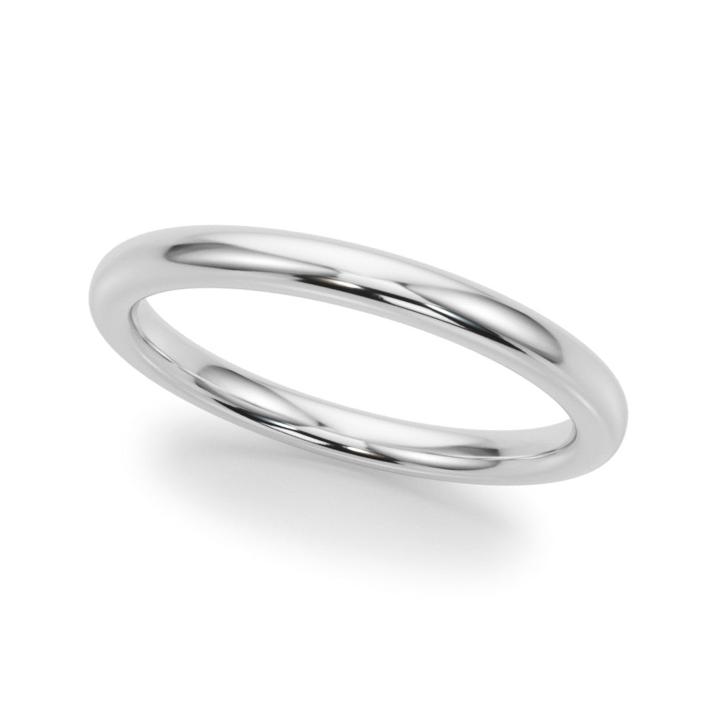 14kt White Gold Wedding Ring - Style 