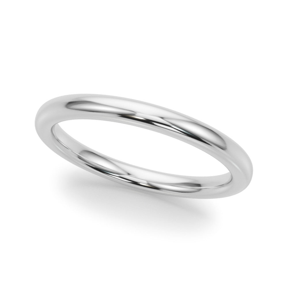14kt White Gold Wedding Ring - STYLE 