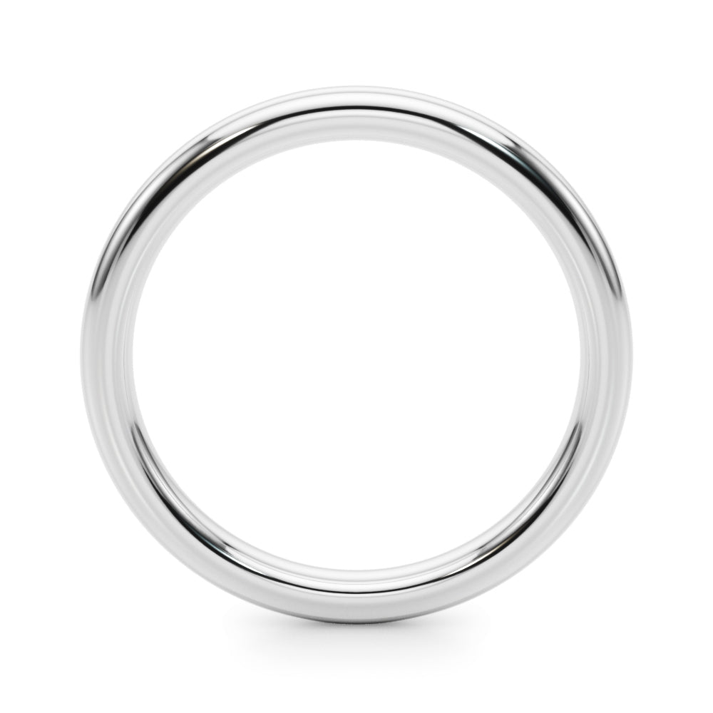 14kt White Gold Wedding Ring - STYLE 