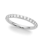 14kt White Gold 1/2 ct tw SI1-SI2, G-H Diamond Wedding Ring - Style 