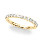14kt White Gold 1/2 Carat TW Wedding Band - SI1-SI2, G-H Clarity/Color