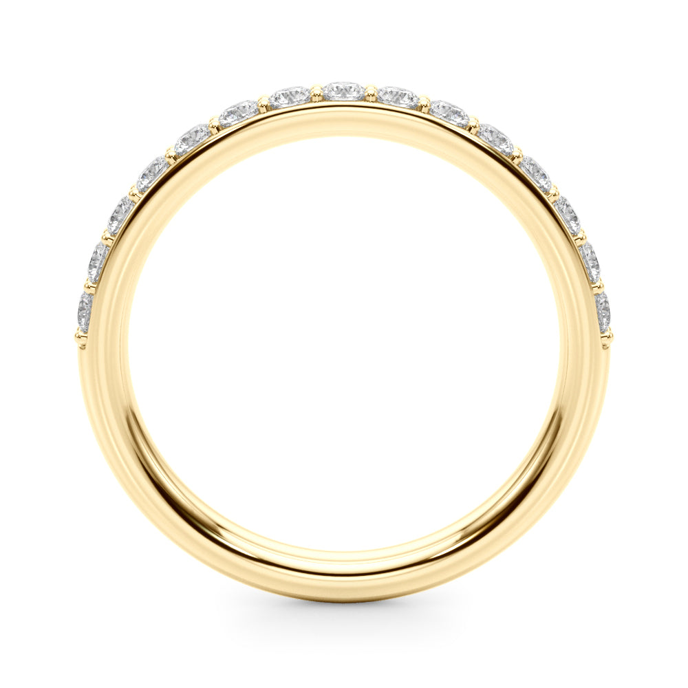 14kt White Gold 1/2 Carat TW Wedding Band - SI1-SI2, G-H Clarity/Color