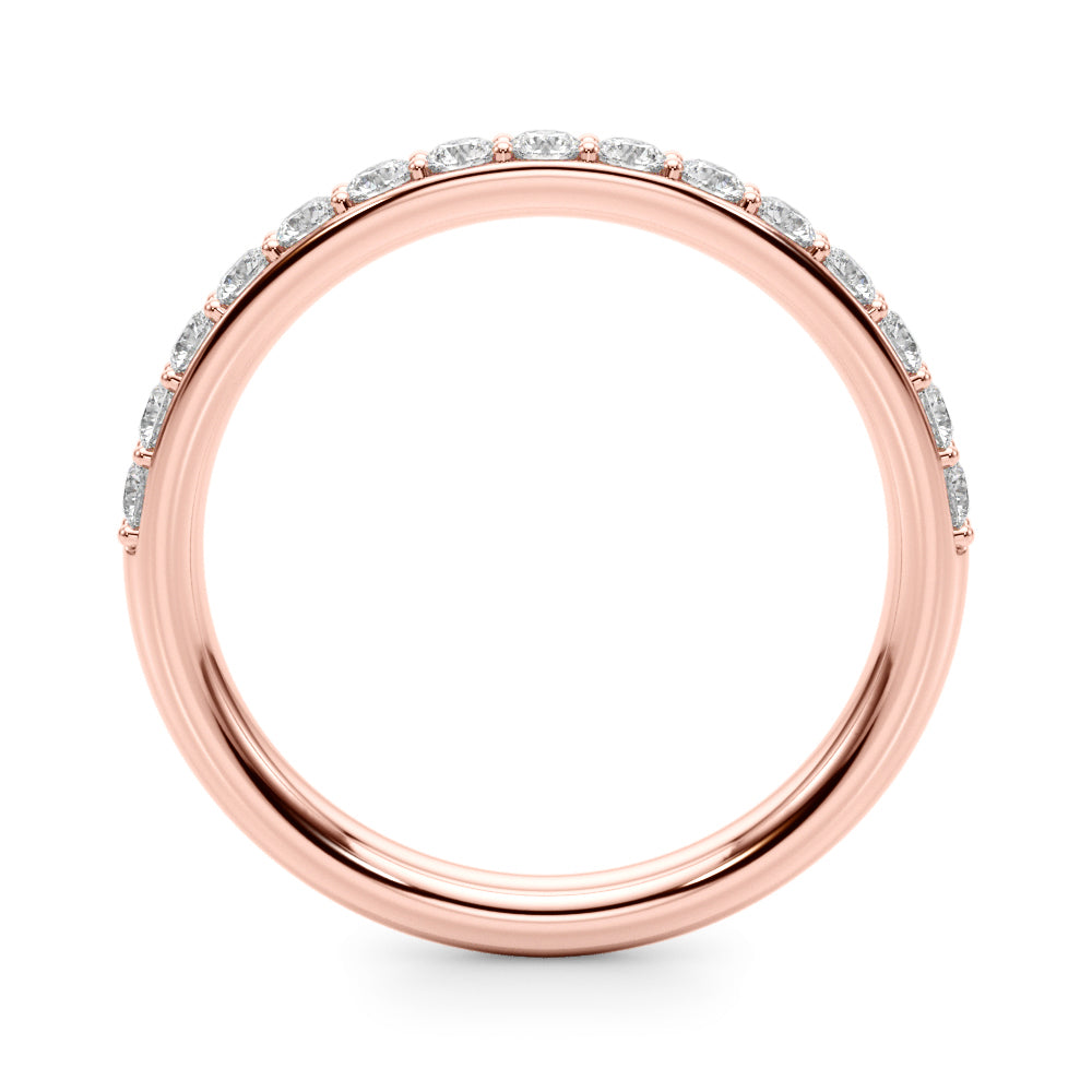 14kt White Gold 1/2 Carat TW Wedding Band - SI1-SI2, G-H Clarity/Color