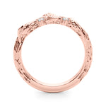 14kt Yellow Gold Wedding Band - 1/20 ct tw SI1-SI2 G-H Diamonds