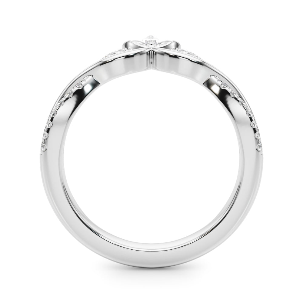 14kt Yellow Gold Wedding Band - 1/6 ct TW SI1-SI2 G-H Diamonds