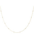 Elegant 1 CTW Diamond Solitaire Necklace in 14kt White Gold - STYLE 