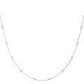 Elegant 1 CTW Diamond Solitaire Necklace in 14kt White Gold - STYLE 