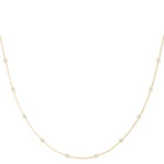14kt White Gold Rope Chain Necklace - 1.4mm Width, 19" Length, 1.9 Dwt, 1 CTW VS1-VS2 F-G Diamonds