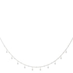 Elegant 14kt White Gold 1 1/3 CTW Diamond Necklace - STYLE 