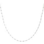 Elegant 1 1/5 CTW Diamond Solitaire Necklace in 14k White Gold - STYLE 