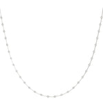 Elegant 1 1/5 CTW Diamond Solitaire Necklace in 14k White Gold - STYLE 