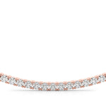 Exquisite 16-Inch 4-Prong 14kt White Gold Diamond Necklace (3 5/8 CTW)