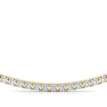 Exquisite 16-Inch 4-Prong 14kt White Gold Diamond Necklace (3 5/8 CTW)
