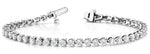 Elegant Line Prong Set Bracelet