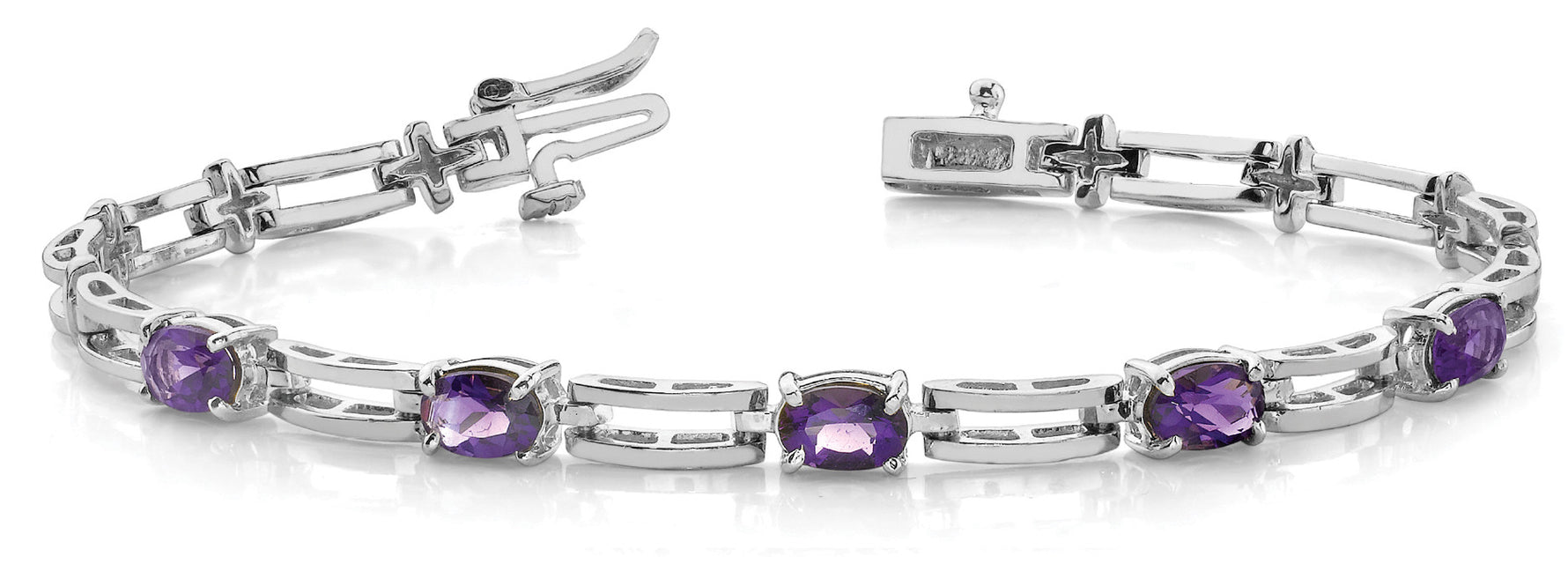 STYLE # 70465-7X5-5 BRACELET COLOR STONE