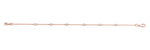 1 Row Diamond Chain Necklace in 14kt White Gold - 1/4 ct TW