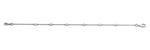 1 Row Diamond Chain Necklace in 14kt White Gold - 1/4 ct TW