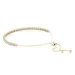 Exquisite 14kt White Gold 3 5/8 ct TW Tennis Bracelet - STYLE 