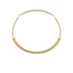 Exquisite Single Row Diamond Bracelet in 14kt White Gold